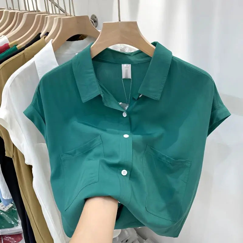 Vrouwen Zomerblouse Licht en Elegant