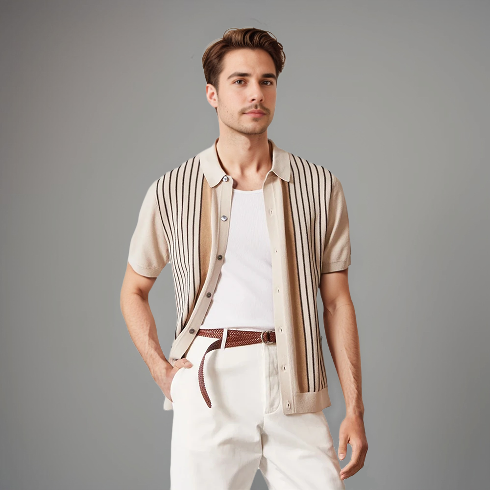 Heren Polo Milanello Klassieke Elegante Look - StudioMarella