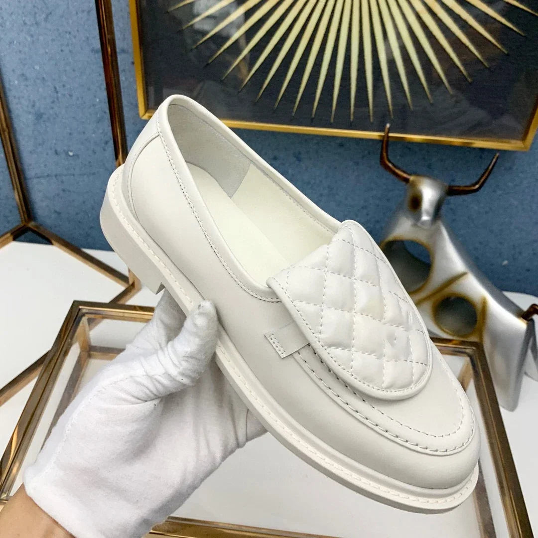 Dames Leren Schoenen Vintage Stijl Retro Look