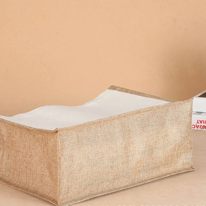 Jute Tote Shopper met Verstevigde Handvatten