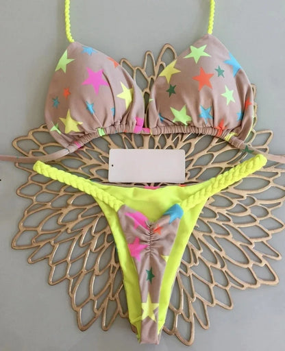 Sexy Bikini Set 2-Delig Comfortabele Strandkleding