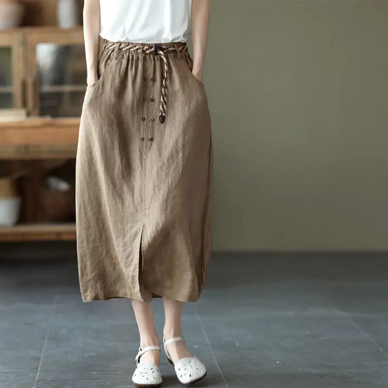 Hoge Taille Rokken voor Vrouw Casual en Comfortabel - StudioMarella
