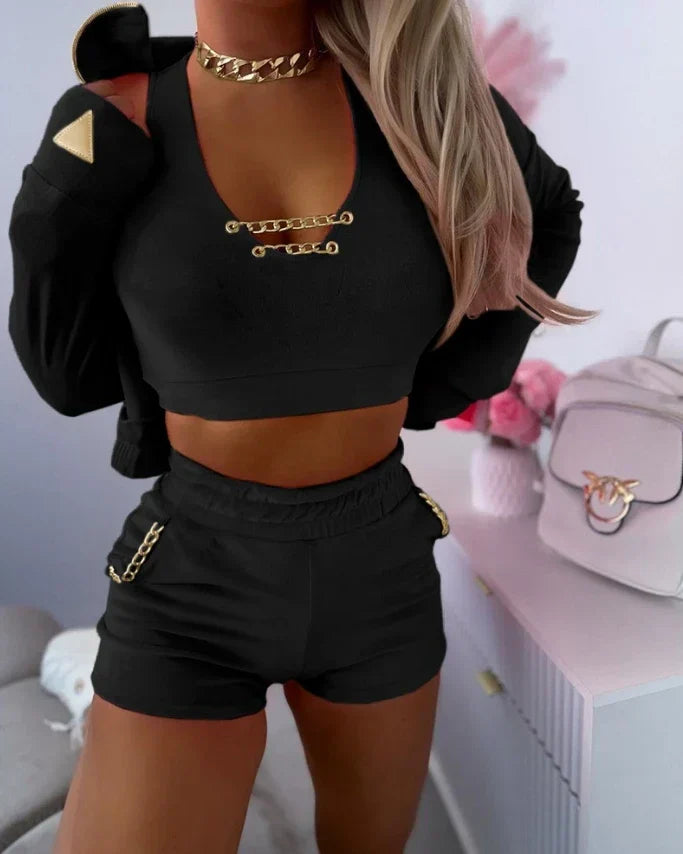 Vrouwelijke Sportkleding Set Arden Stijl Sportief