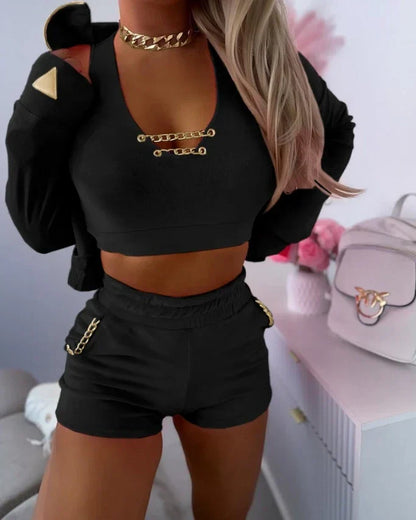 Vrouwelijke Sportkleding Set Arden Stijl Sportief