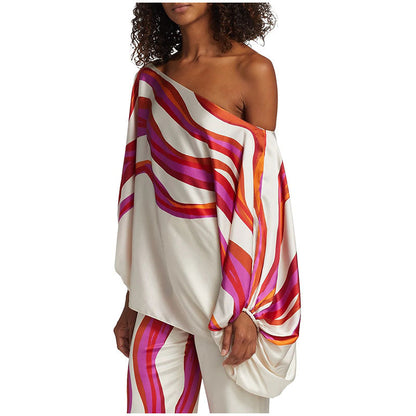Tweedelige Off-Shoulder Set voor Vrouw Zomerse Jurk
