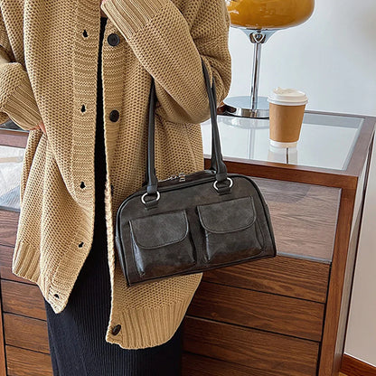 Retro Schoudertas Vintage Leuke Stijl