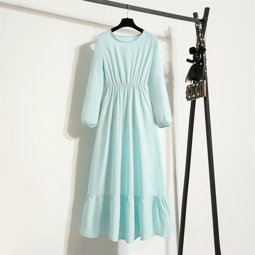 Variant image for Dalia | Vestito Lungo Elegante Floreale per Estate-2