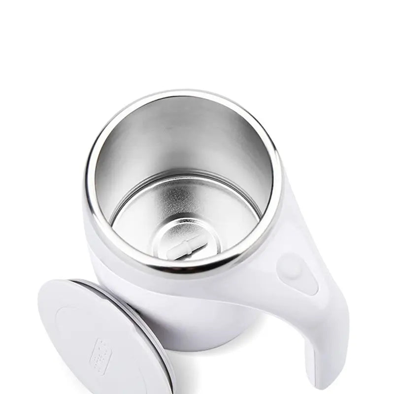 Zelfroerende Thermosbeker 400ml – Automatisch Mixende Reisbeker met Verwarmfunctie