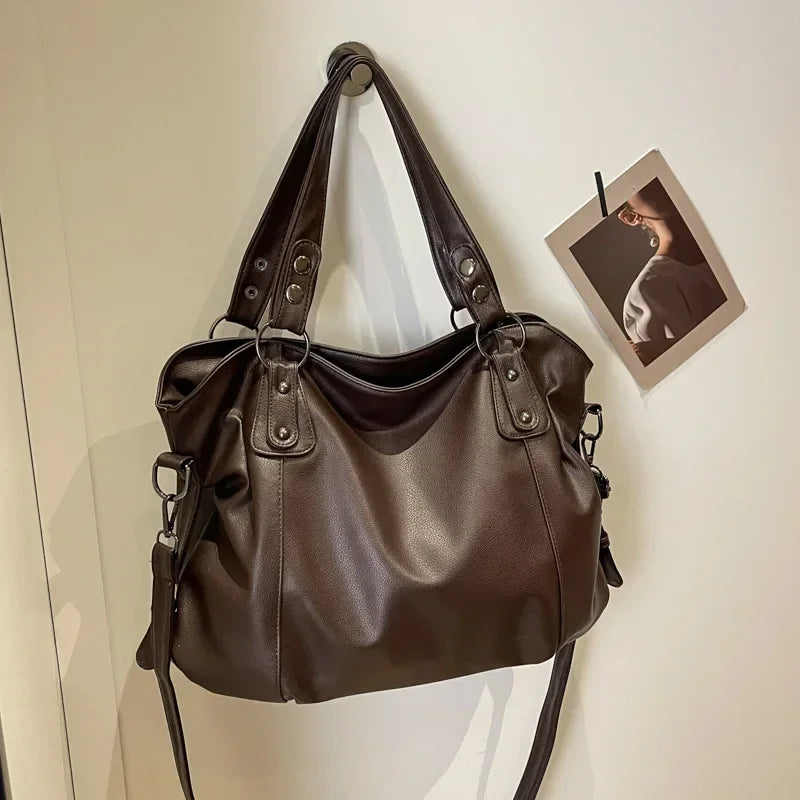 Luxe Leer Handtas Groot voor Dames