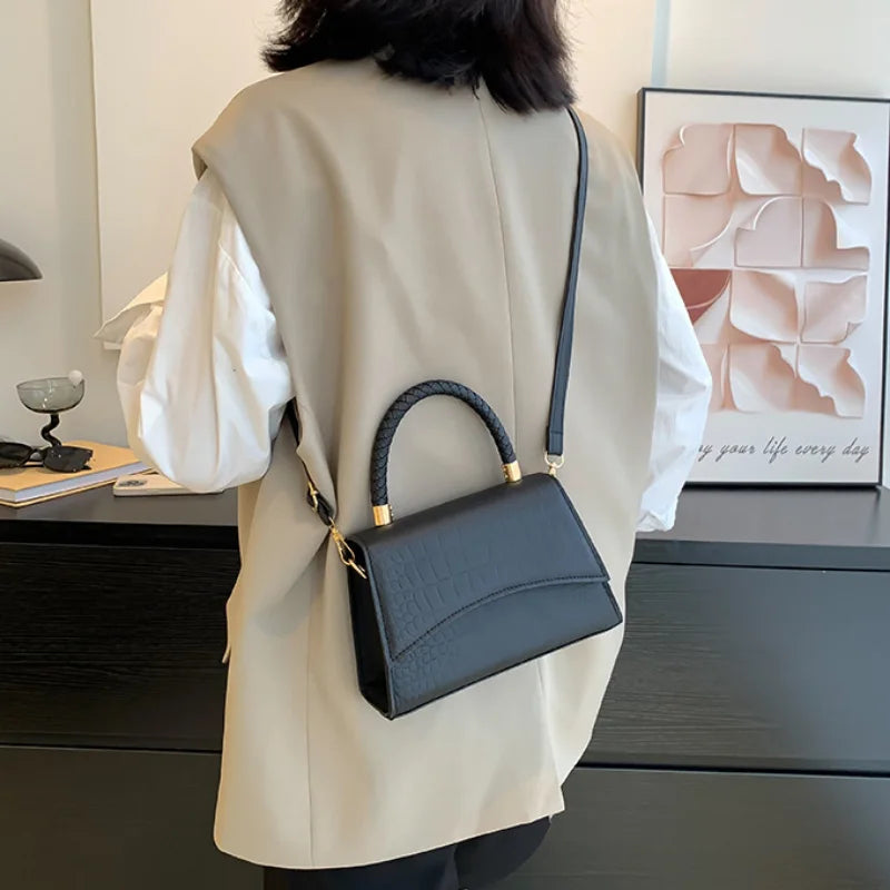 Elegante Schoudertas voor Dames Leer