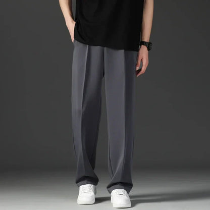 Heren Broek Relaxed Fit Rechte Streep Pietersbier