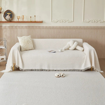 Bankbeschermer / Bankhoes van Katoen – Wasbaar, Ademend & Antislip voor Sofa