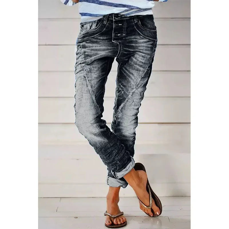 Elastische Lounge Broek Comfortabel Zacht Lorenzo - StudioMarella