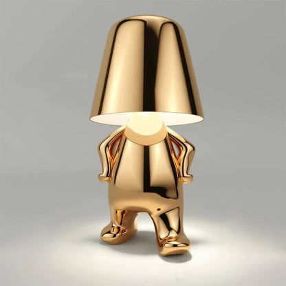 Figuurlamp LED Touch Dimbaar USB Oplaadbaar Goud Zilver Sfeerverlichting Woonkamer Slaapkamer Bureau Decoratielamp Cadeau