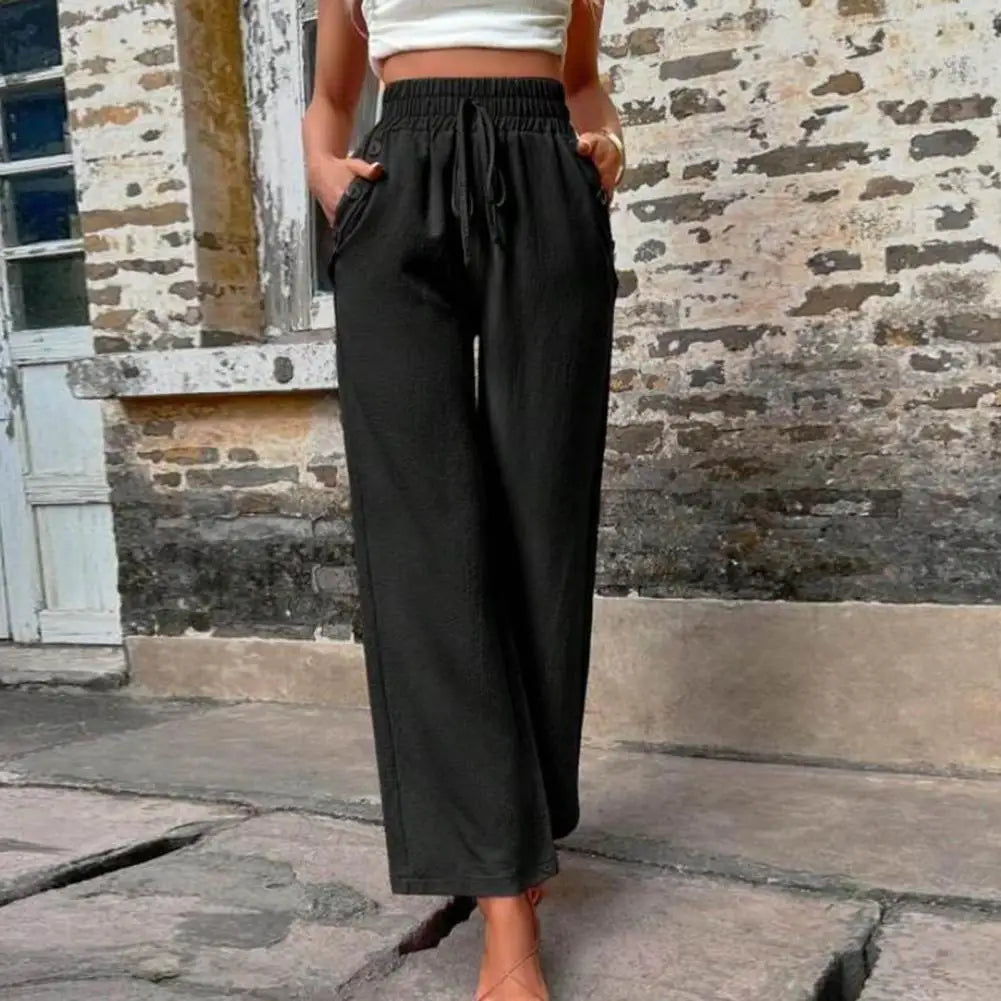 Vrouwelijke Broek Casual Stijlvolle Zomerkleding