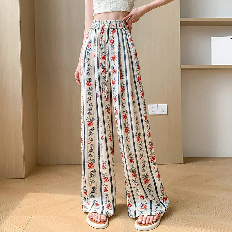 Bloemenbroek Vrouwen Zomer Jurkbroek Moda