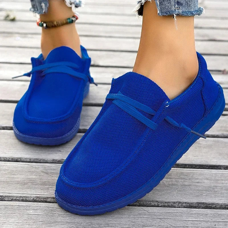 Platform Sneakers Ademend met Hoge Hak Comfortabel