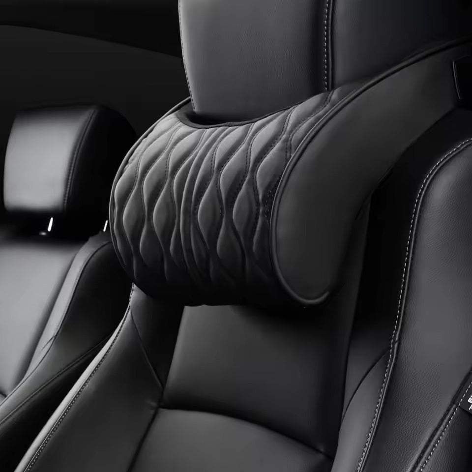Ergonomische Autokussen Set voor Nek en Rug – Memory Foam Ondersteuning voor Lange Ritten en Dagelijks Gebruik