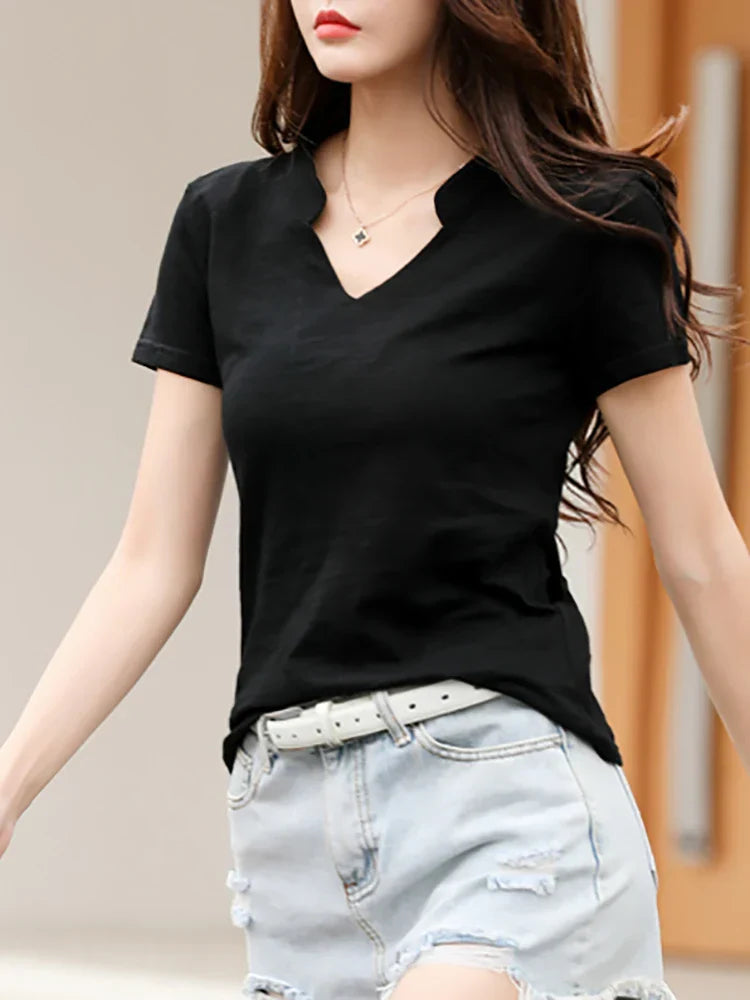Zomer T-shirt Marbella Kleding Lente Korte Mouw