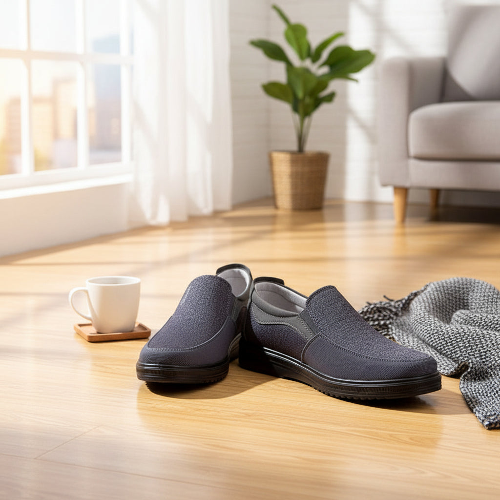 Orthopedische Heren Loafers Comfortabel Dempend