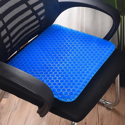 Ergonomisch Gelkussen voor Stoel – Drukverdelend Zitkussen voor Optimaal Zitcomfort