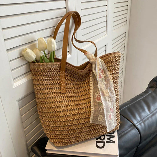 Woven Tas Zomer Stijl Lichtgewicht - StudioMarella