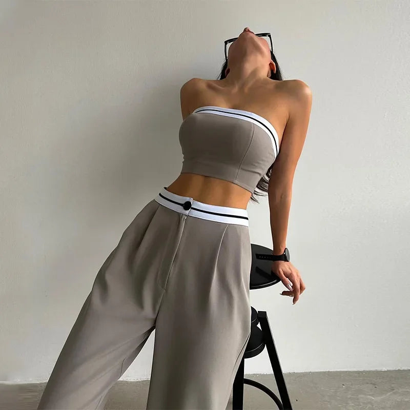 Dames Sportset Tanktop en Trainingsbroek