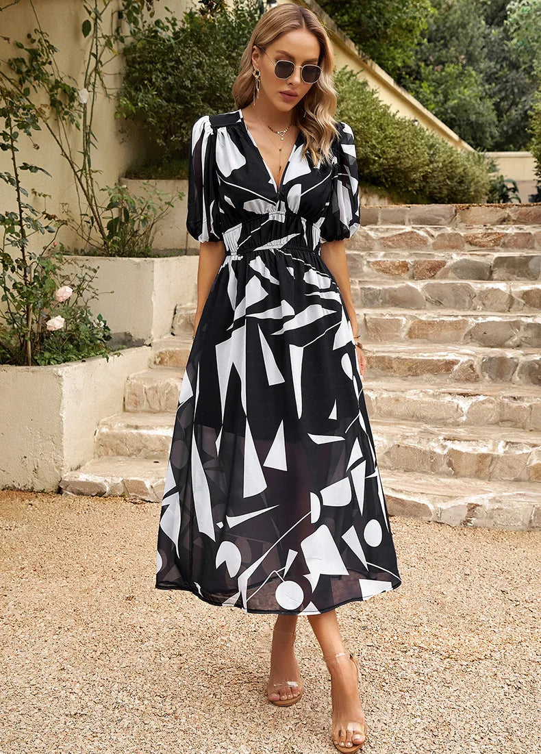 Elegante Avondjurk van Hoge Kwaliteit Design