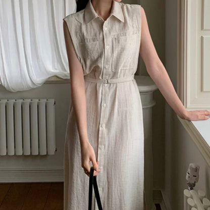 Zomerjurk Vrouwen Elegantjurk Lange Mouw - StudioMarella