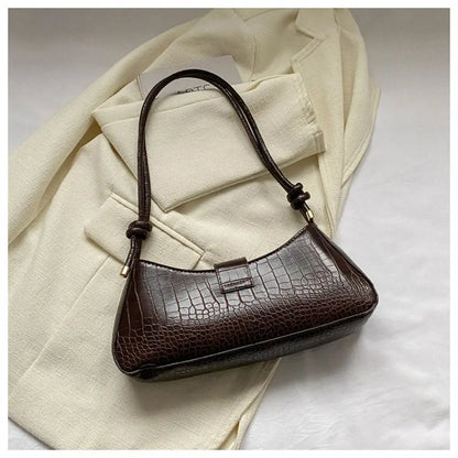 Luxe Lederen Handtas Zwart Elegant Design