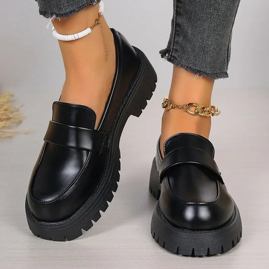 Elegante Platform Loafers voor Dames - StudioMarella