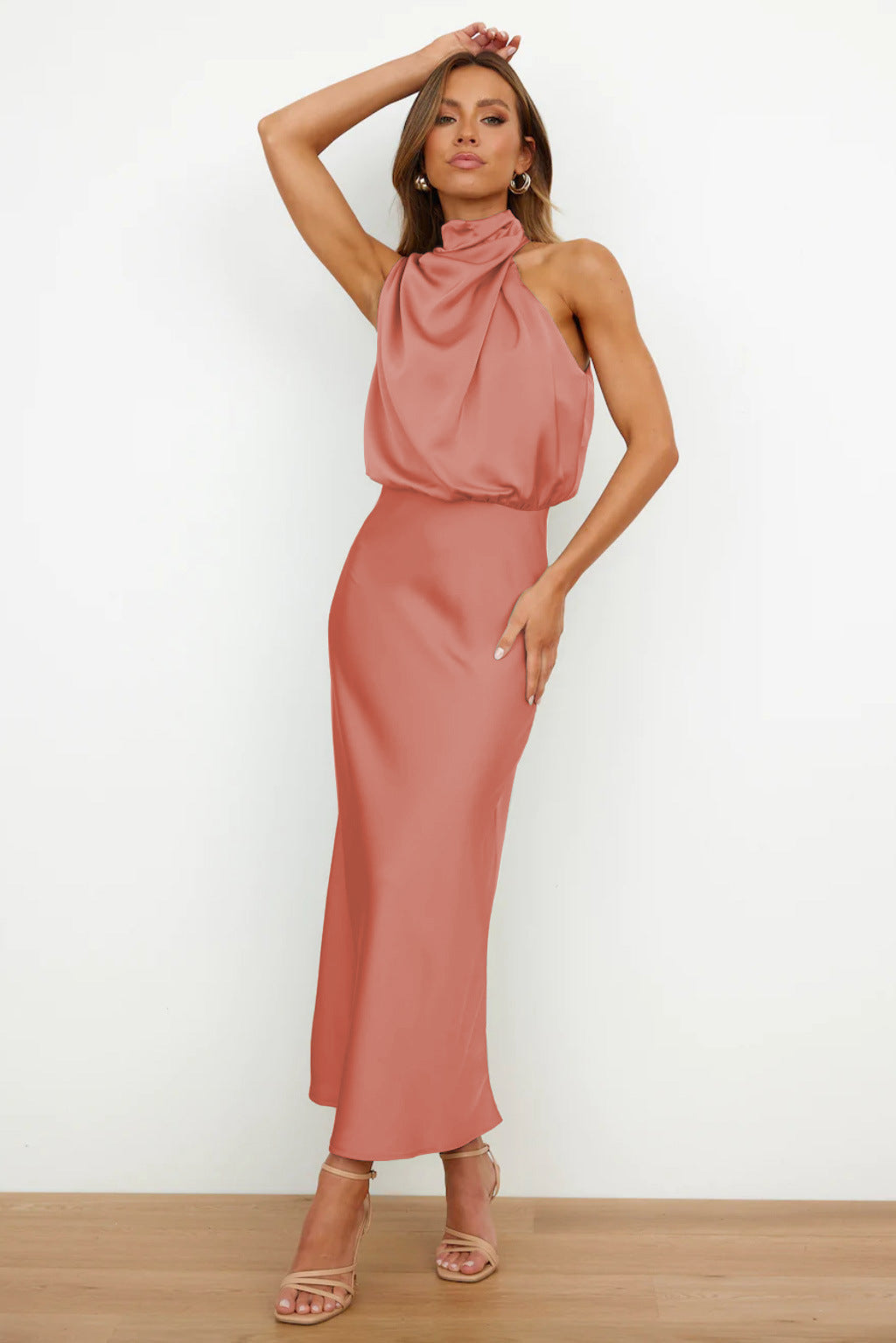 Zomerse Maxi Jurk voor Vrouw Elegante Lange Jurk