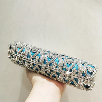 Blauwe Clutch Hemelsblauw Luxe Design