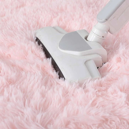Vloerkleed Kinderkamer Rond Fluffy Zacht 160cm Shaggy Tapijt