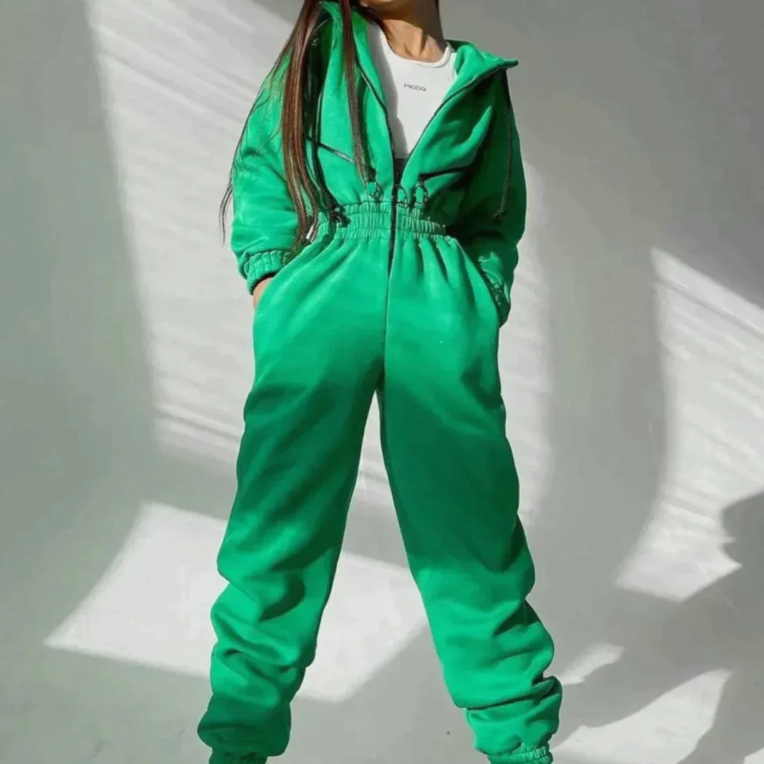 Dames Sneeuwoverall Warm en Elegante Winterkleding