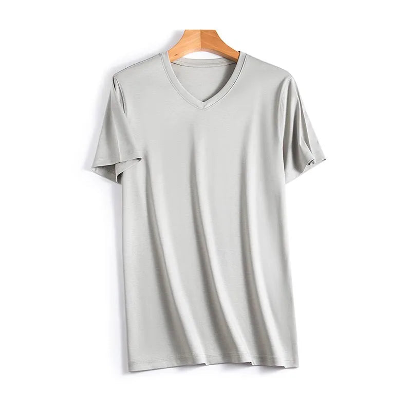 Elegante Zijden Overhemd voor Mannen