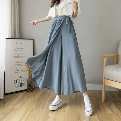 Lichte Zomer Broek van Chiffon Stof