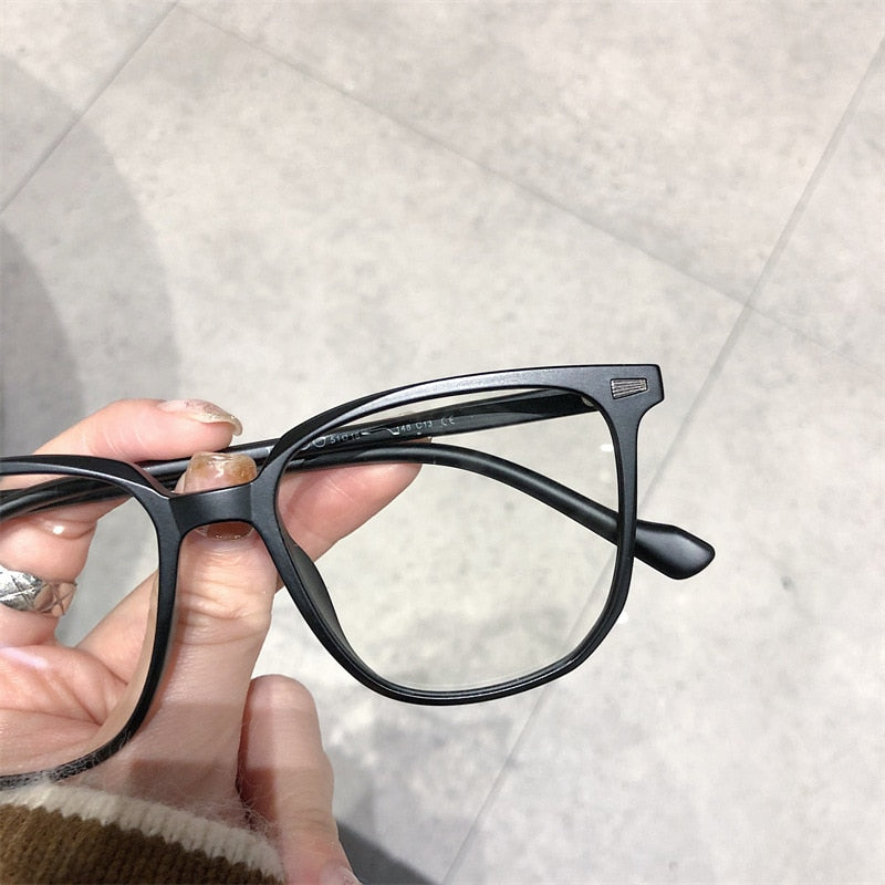 Dioptrie Bril voor Bijziendheid met Anti-Blauw Lichtfilter | Unisex Oversized Montuur | Vermindert Oogvermoeidheid