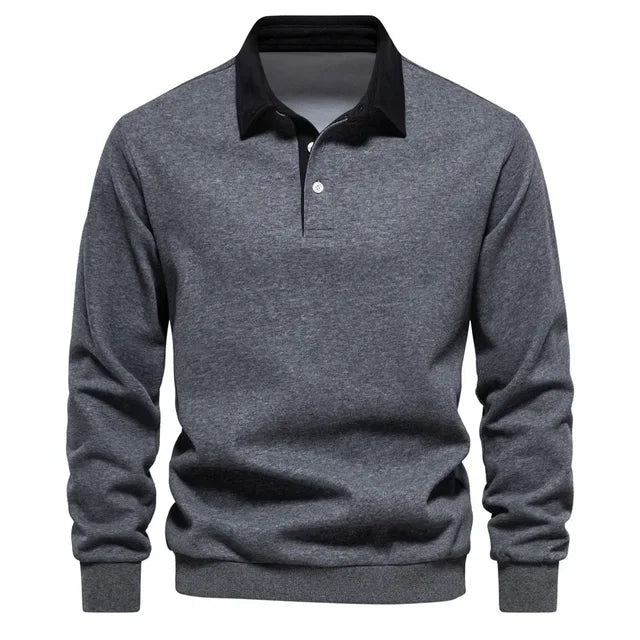Polo Shirt Mannen Klassiek Wit