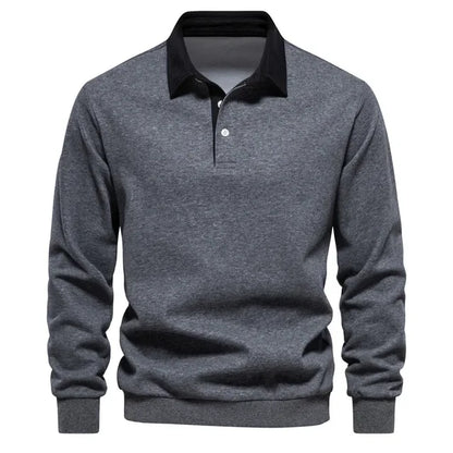 Polo Shirt Mannen Klassiek Wit