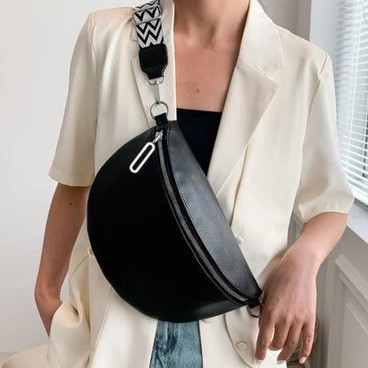 Halfronde Rugzak voor Dames Met Glamour Look - StudioMarella