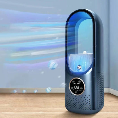 Draadloze Compacte Luchtkoeler met Stille Ventilator – Handig USB-Apparaat voor Thuis en Kantoor – 100ml Watertank