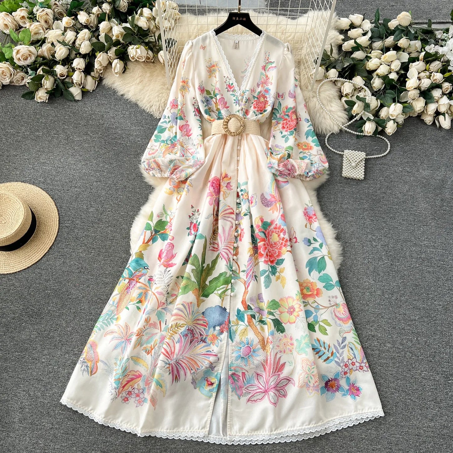 Retro Jurk voor Dames Elegante Vintage Stijl - StudioMarella