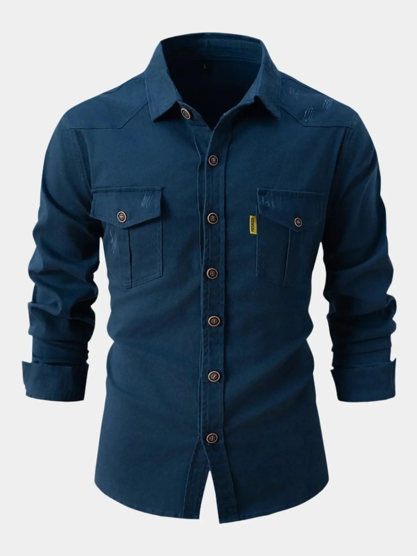 Stijlvolle Mannen Overhemd Moderne Design