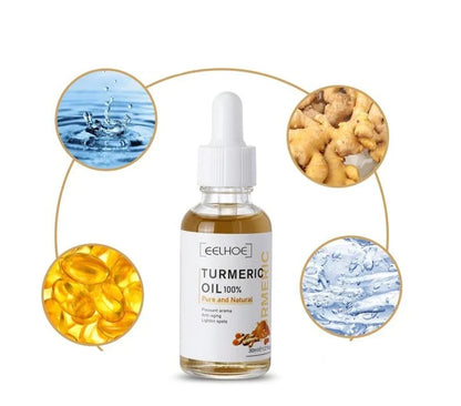 Kurkuma Gezichtsserum voor Donkere Vlekken Egale Teint 30ml