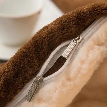 Wollen Plaid Deken | Warm & Zacht | Dubbelzijdig | Voor Bed, Bank & Winter