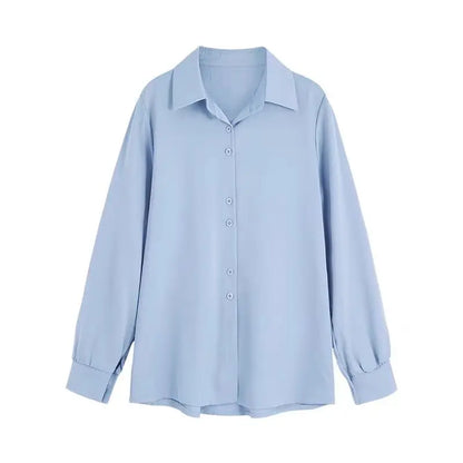 Vrouwelijke Lente Blouse Met Korte Mouwen