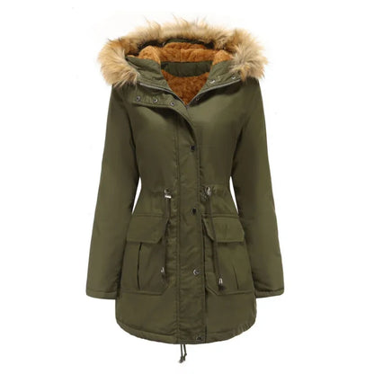 Waterdichte Parka Lange Warmte Kunstbont Jas - StudioMarella