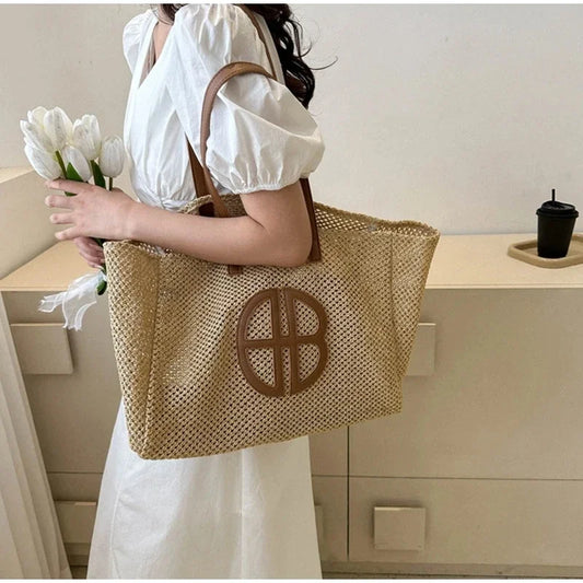 Ethno Strandtas Woven Zomer Tas - StudioMarella