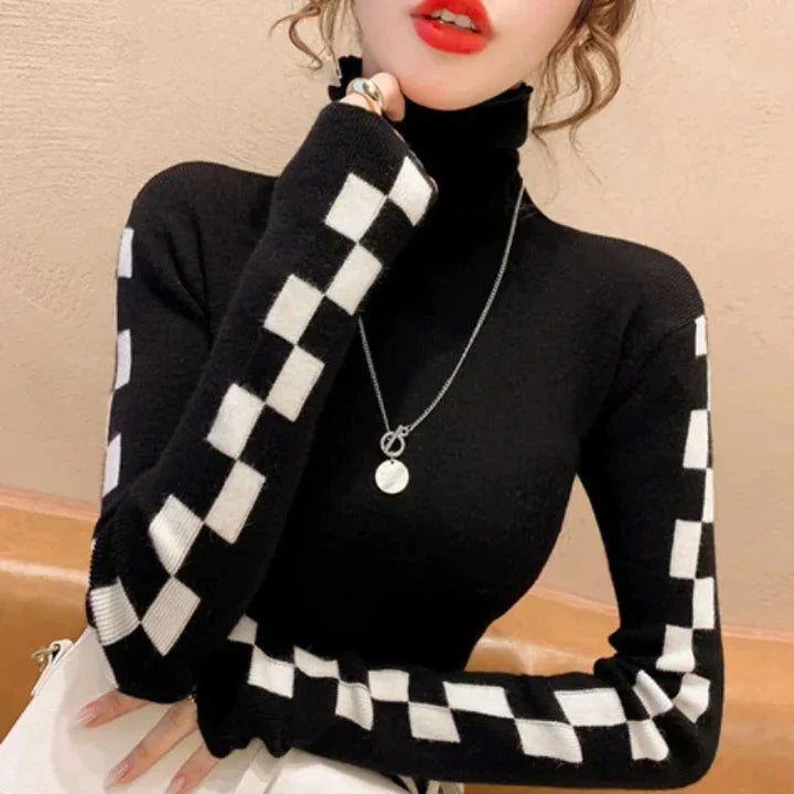 Dames Trui Turtleneck Zacht Warme Coltrui - StudioMarella